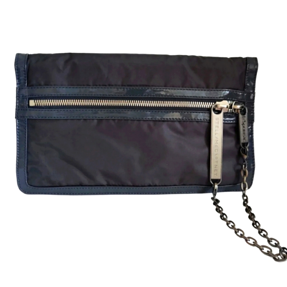 Stella McCartney x LeSportsac Fold over Clutch Bag EUC